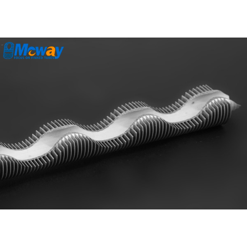 Mecanizado de tubos de aleta espiral soldada láser personalizado