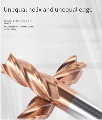 YMD ODM/OEM Customizable 4-Flute Milling Cutter