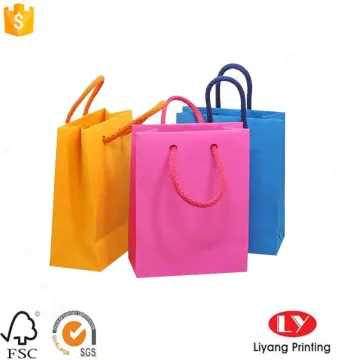 Small Promotion Gift Bag With Cotton Handle