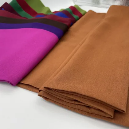 Plain Yarn Dyed 100% Rayon Woven Cloth