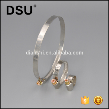 Different Size Stainless Steel German Type Hose Clamp Hoop