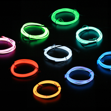 2,6 mm hoher Helligkeit polar Licht El Wire für Party Festival Dekoration