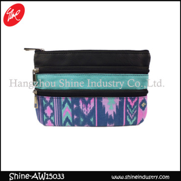 classic printing wallet/fashion coin purse/zippers mini moneybag