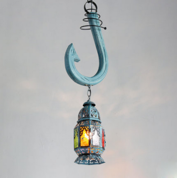 Latest Mediterranean Style artistic Iron Pendant Lamp