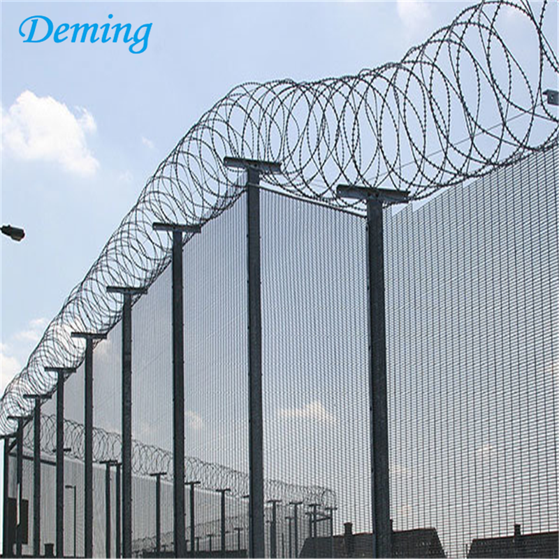 anti-climb 358 security mesh fencing