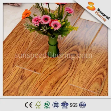 HDF board tonge and groove laminate flooring 12mm