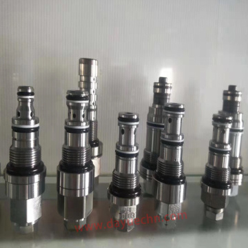 Overload Relief Valve Machining for Excavator Components