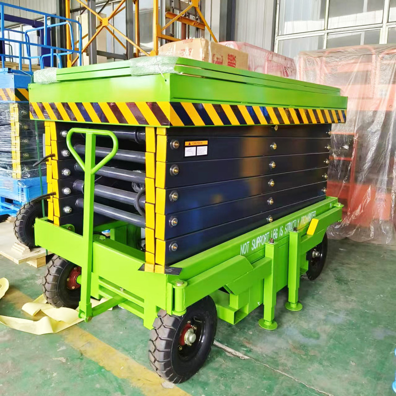 Small Mobile One Man Scissor Lifts: 4m to 14m Hydraulic and Electric for Sale