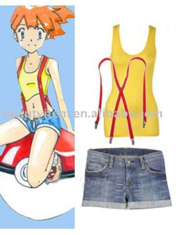 Pokemon Misty Cosplay Costume