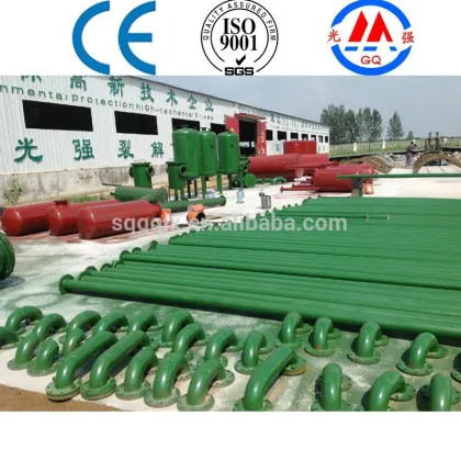 saving energy rubber raw material tire pyrolysis plant