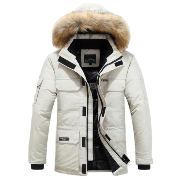 Giacche invernali uomini: parchi di cotone spessi foderati in pelliccia con tasche multiple - Plus size 5xl 6xl
