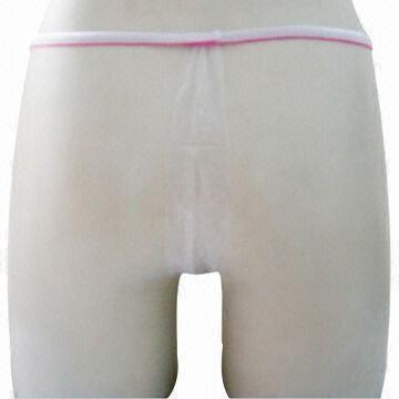 Disposable Underwear, Made of Polypropylene Material, Small Orders Welcomed