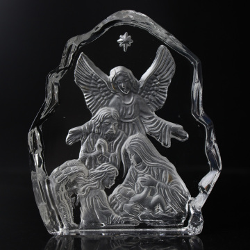 Crystal Baby Baptism δώρα με άγγελος και θέματα του Ιησού
