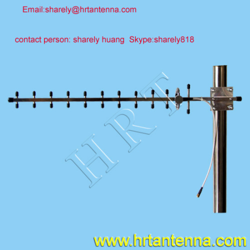 Broadband outdoor yagi antenna