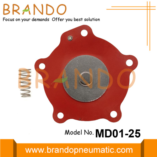 MD01-25 MD02-25 Diaphragme MD01-25M pour la vanne d&#39;impulsion Taeha