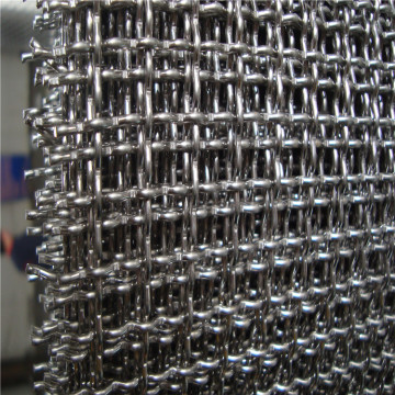 Stainless steel crimped wire mesh for factory