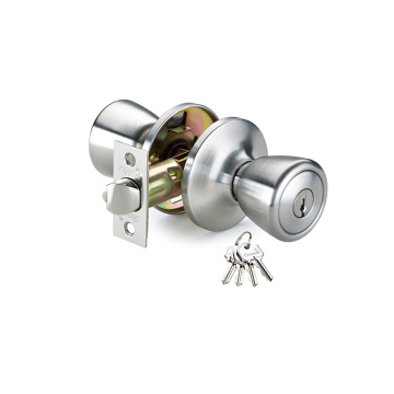 Stainless-stalen buisvormige knop thuisvergrendeling invoer passage privacy