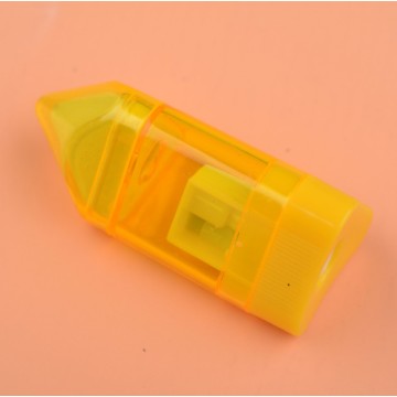 plastic pencil sharpener with eraser