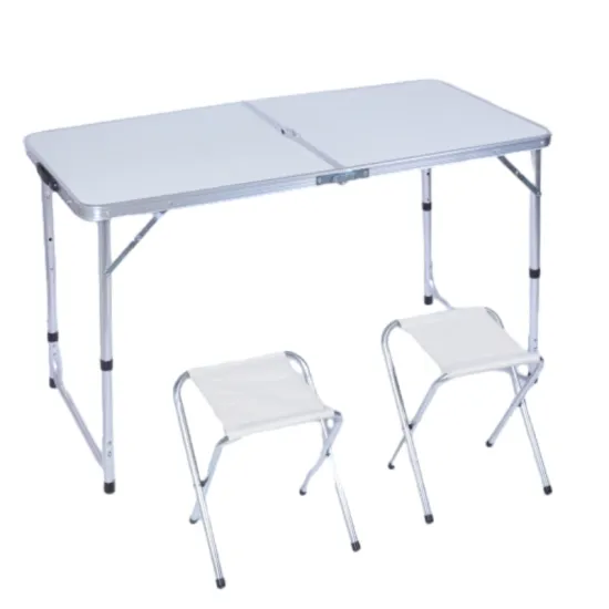 Modern Portable Picnic Table and Chair Set for Outdoor Dining