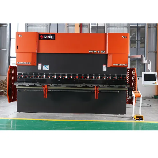 63T/2500 100T/3200 125T/4000 CNC Electro-Hydraulic Servo Press Brake Machine