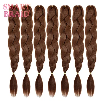 SmartBraid Synthetic Braiding Jumbo Braid Hair Extensions Long Jumbo Hair for Box Braids