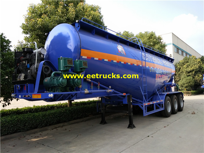 45cbm Bulk Grain Tanker Trailers