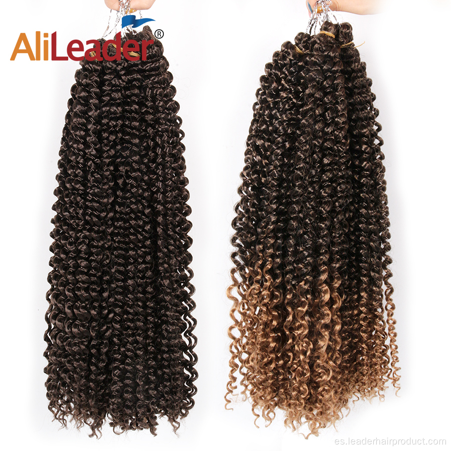 18 '' Passion Twist Sintético Pre Looped Crochet Hair