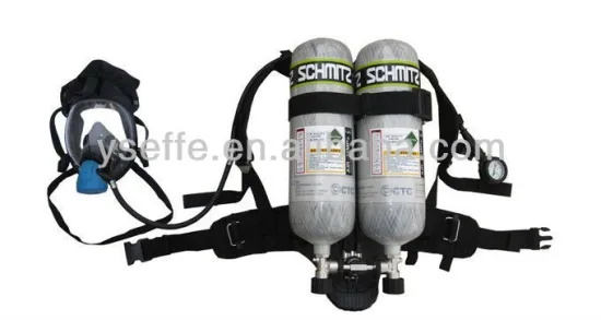SCBA air breathing apparatus for fire fighter