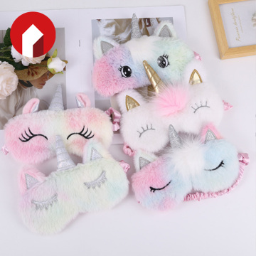 ماسک چشم مخملی موی حیوانات تک شاخ