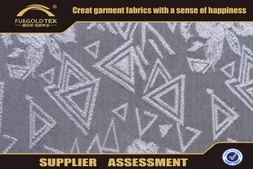 Polyester spandex blend stretch terry cloth jacquard fabric price per meter