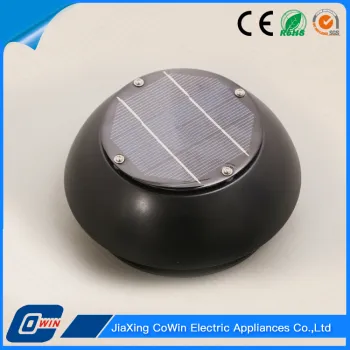 Alibaba China Rechargeable Solar Attic Fan