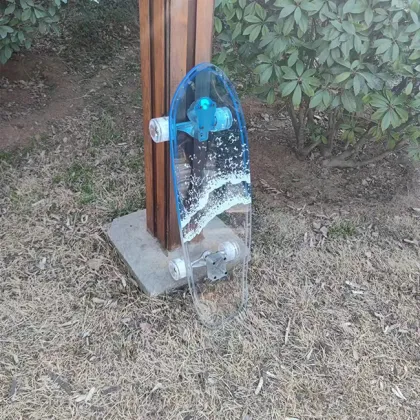 Wholesale PCTG Transparent Skateboard for Kids: Beginner, Girl, Boy, and Teen Options