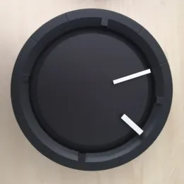 12 Inch Black Wall Clock Patented Item