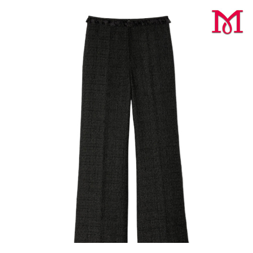 Pantalones sastre de tweed para mujer