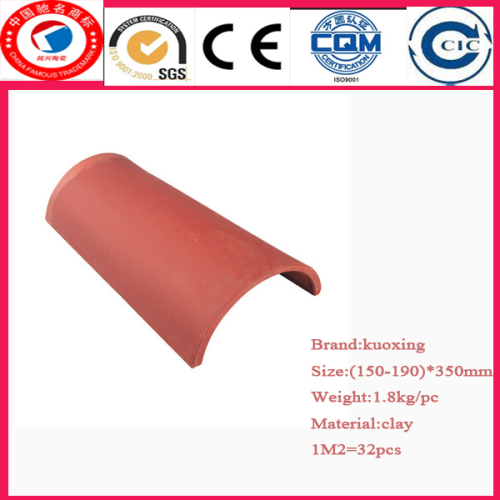Red Color Spanish Style Roof Tiles