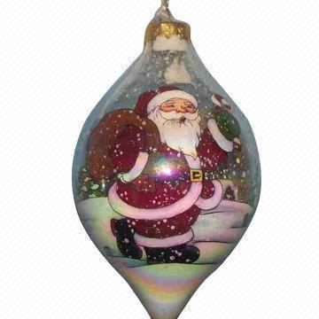 Christmas Glass Ornament for Gift Purposes, Various Sizes are Available