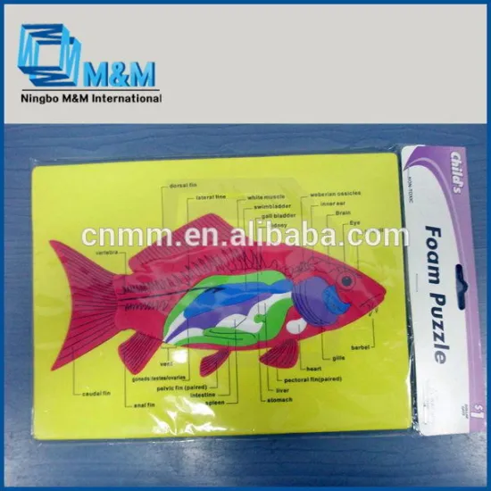 Foam Puzzle Educational 2d Bus Puzzle Game