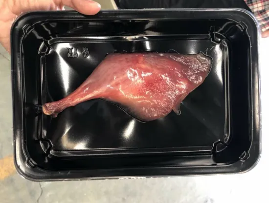 Black HDPE packing film