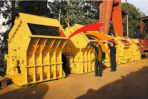 Africa PF stone and rock used stone crushing machine