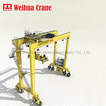 Rubber Tyre Gantry Crane 50t