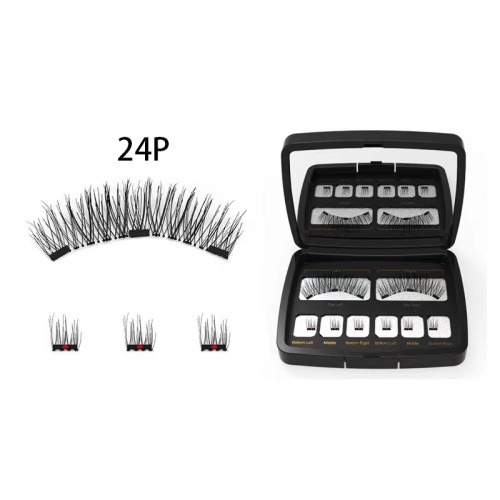  reusable magnetic lashes 3d segmented magnetic eyelashes Manufactory