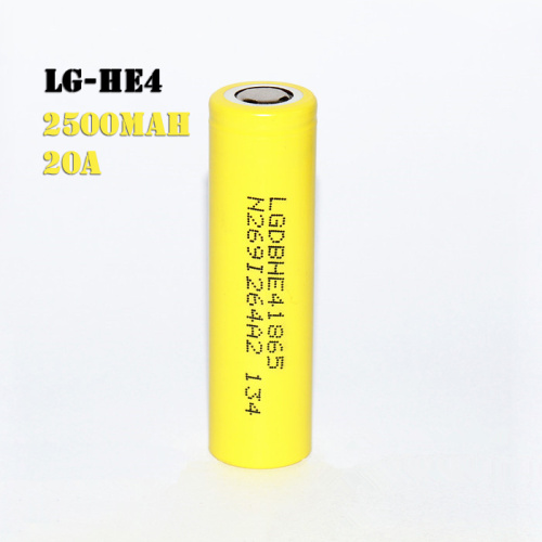 LG HE4 18650 3.7v Rechargeable Battery