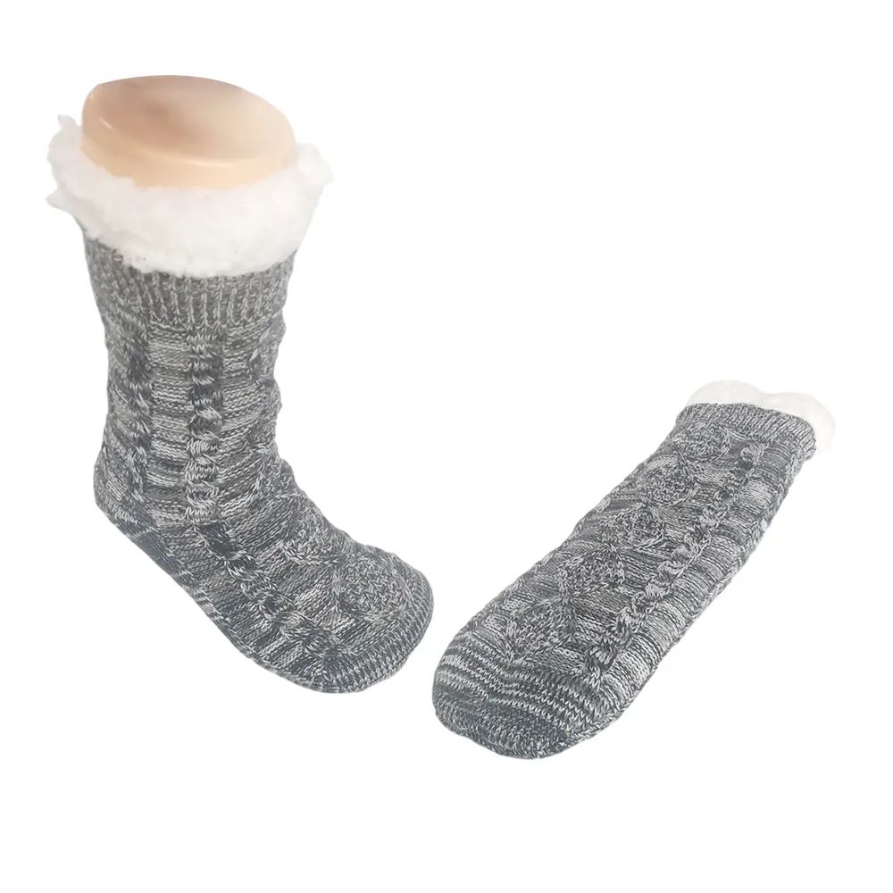 Sweater Plush Slipper Socks