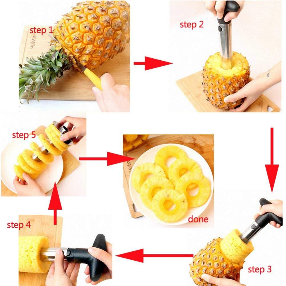 Stainless Steel Pineapple Corer Cutter