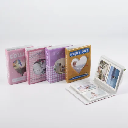 Cute Korean PVC Instax Photo Album - Kpop Photocard Holder