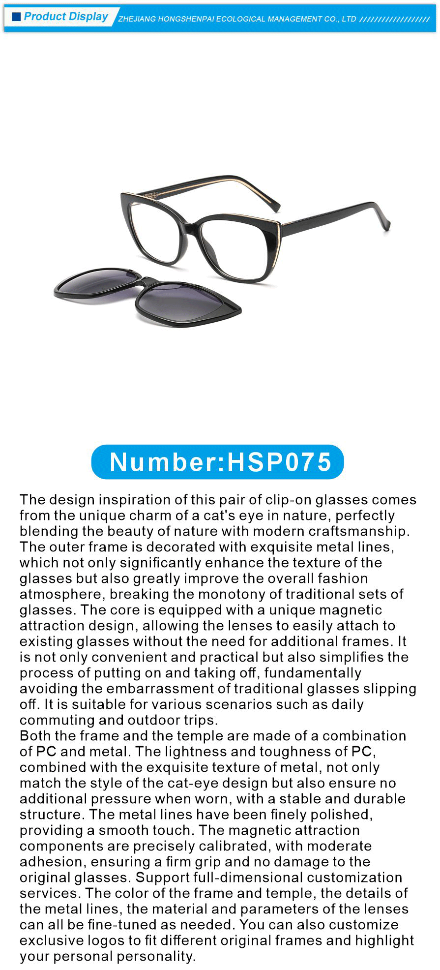 Clip on Sunglasses For Prescription Lenses