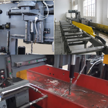 CNC Drilling Machine for H I Beam Channel