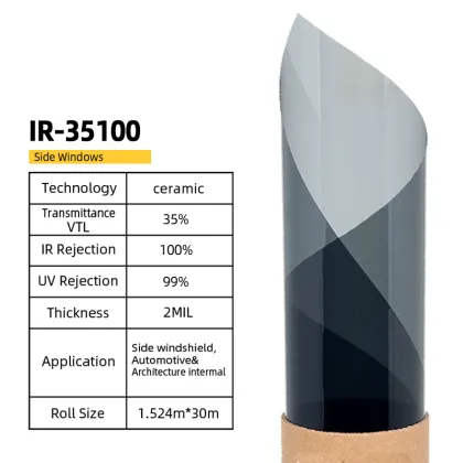 Suntek/Llumar Quality Nano Ceramic Window Tint Film for Car Sun Protection
