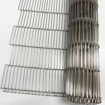 Used Silver Stainless Steel Metal Mesh Chocolate Conveyor Belt for Egg Conveying