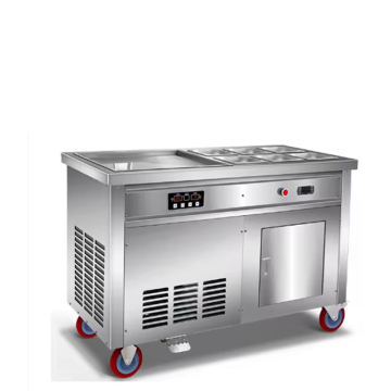 High Quality Commercial Thailand Rolled Fried Ice Cream Machine